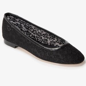 Tamara Mellon Lola Lace Ballet Flat